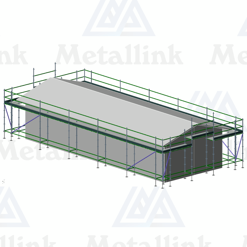 Aluminium Scaffolding House Pack 42m