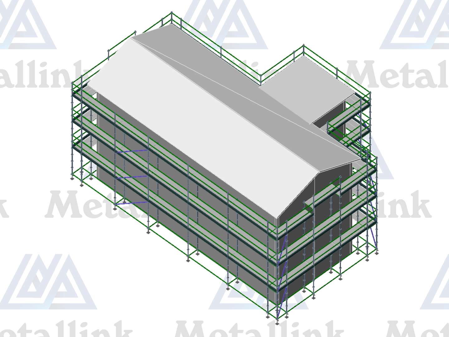House Pack: 54m Ringlock Scaffold, 3-Level - Image 4
