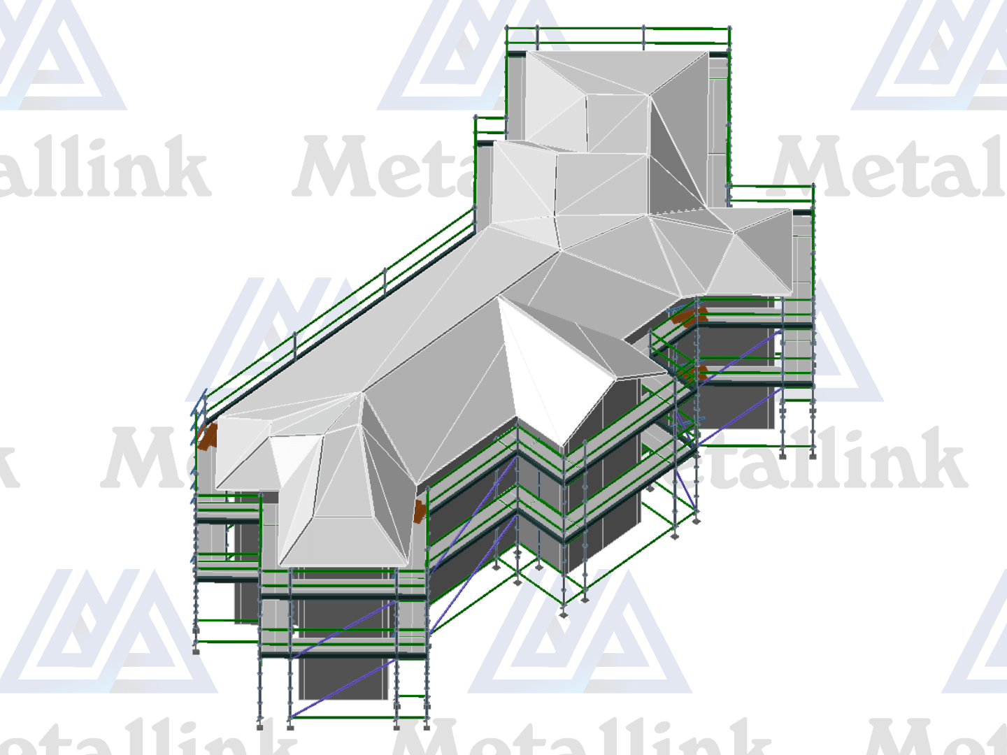 House Pack: 62m Ringlock Scaffold, 2-Level - Image 4