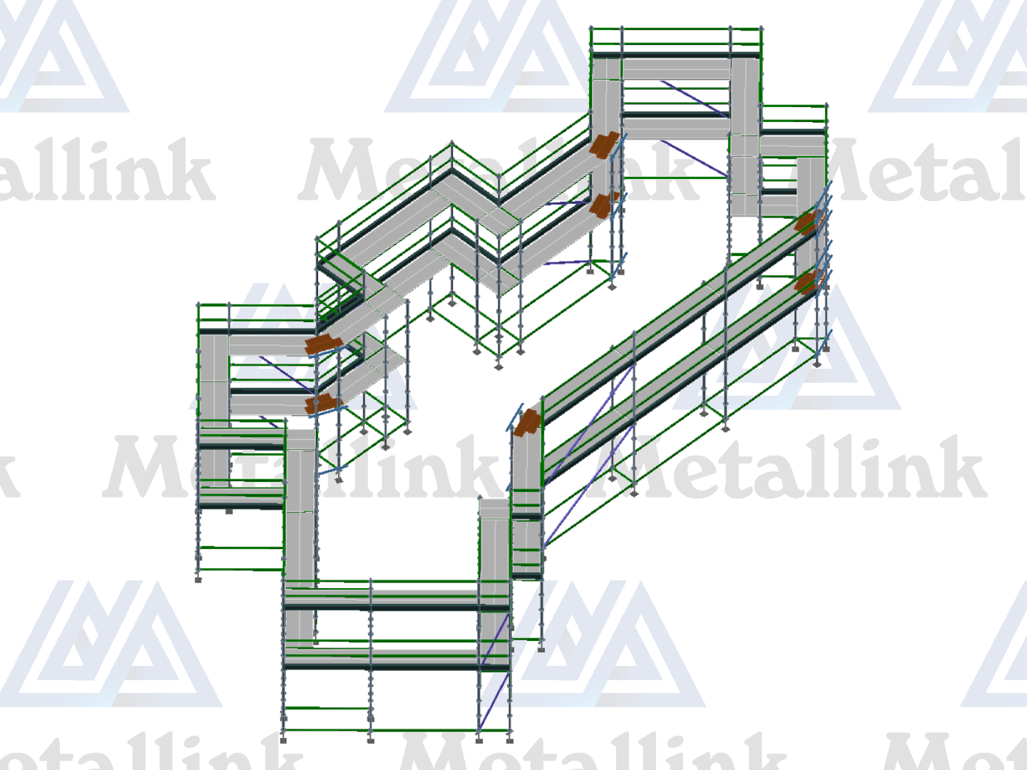 House Pack: 62m Ringlock Scaffold, 2-Level - Image 6