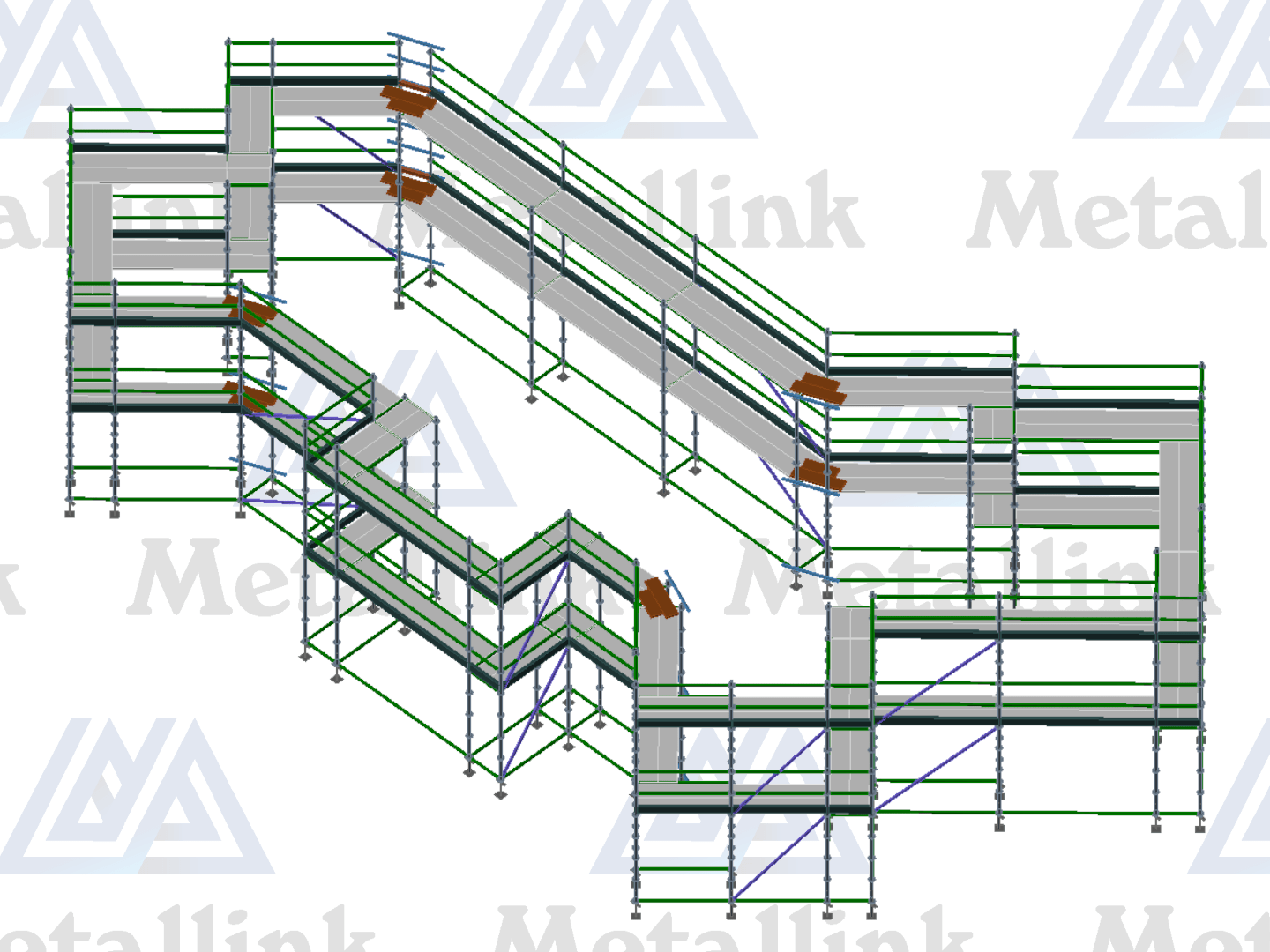 House Pack: 62m Ringlock Scaffold, 2-Level - Image 7