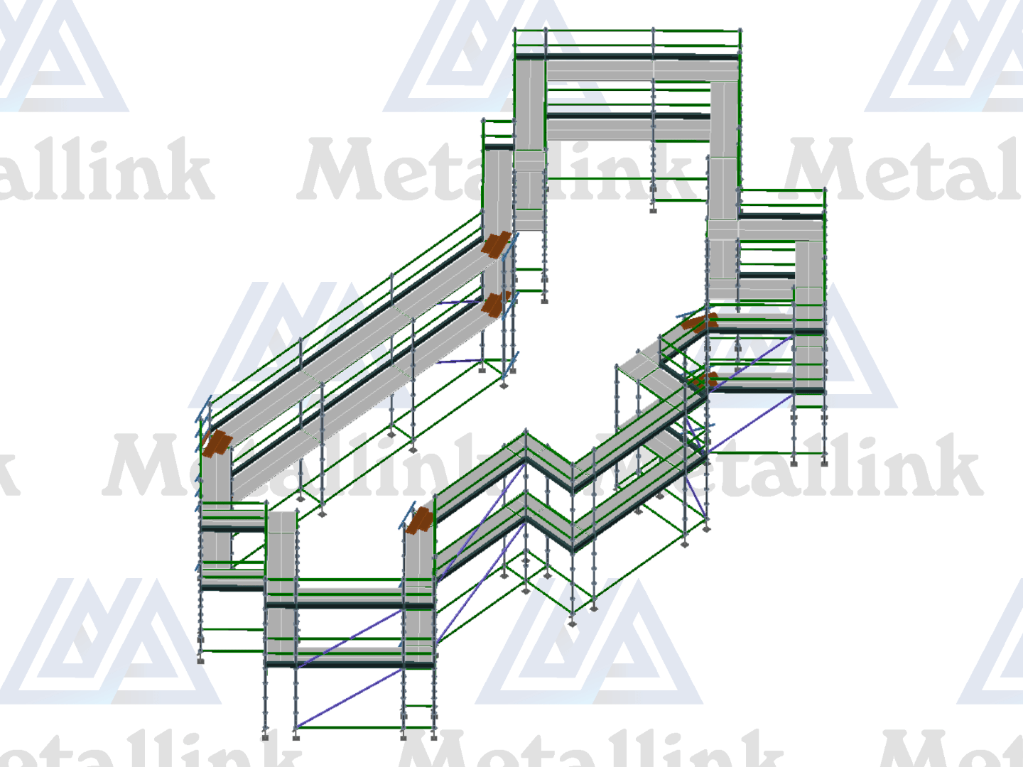 House Pack: 62m Ringlock Scaffold, 2-Level - Image 8