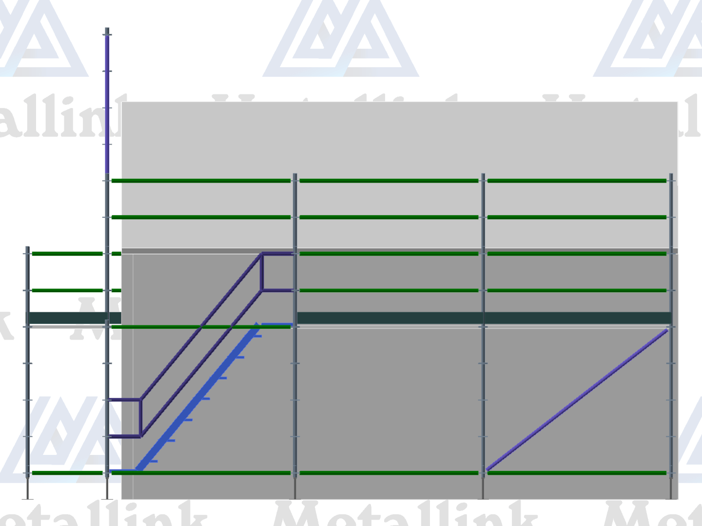 Roof Edge Protection: Gabled, 26m, 1-Level - Image 5
