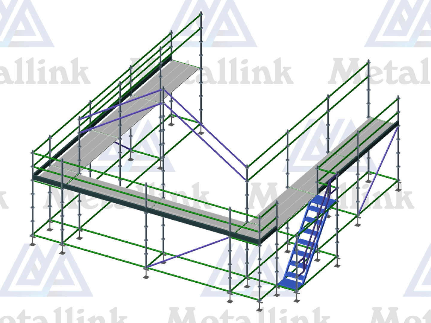 Roof Edge Protection: Gabled, 26m, 1-Level - Image 6