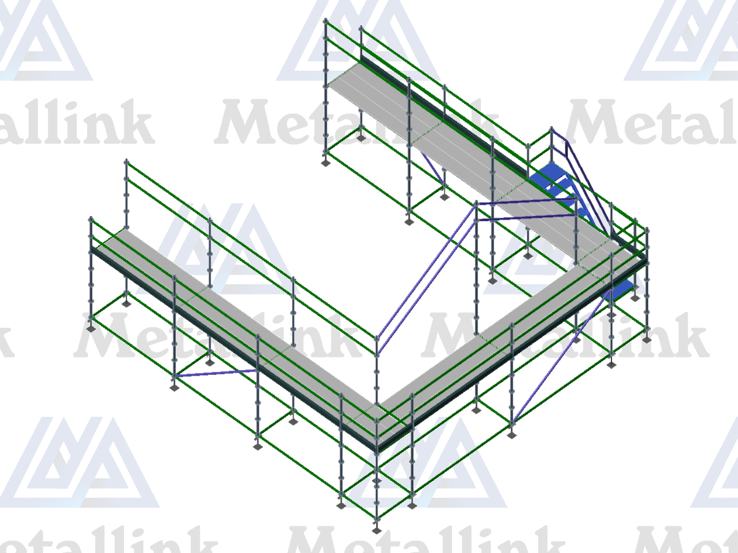 Roof Edge Protection: Gabled, 26m, 1-Level - Image 7