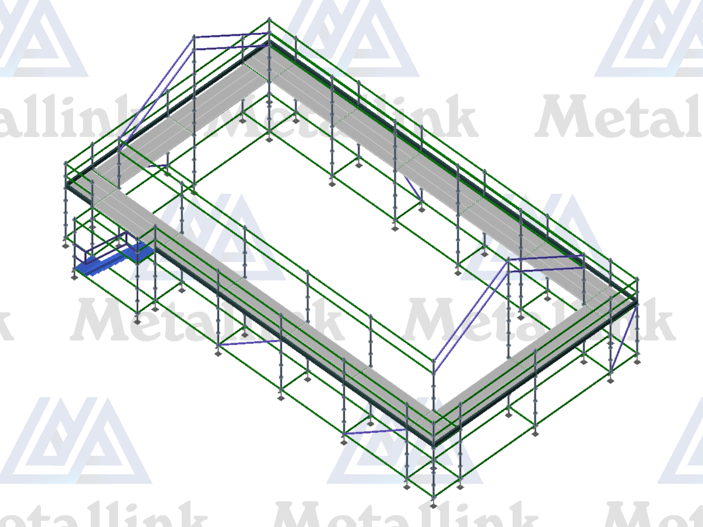 Roof Edge Protection House Pack, 42m - Image 11