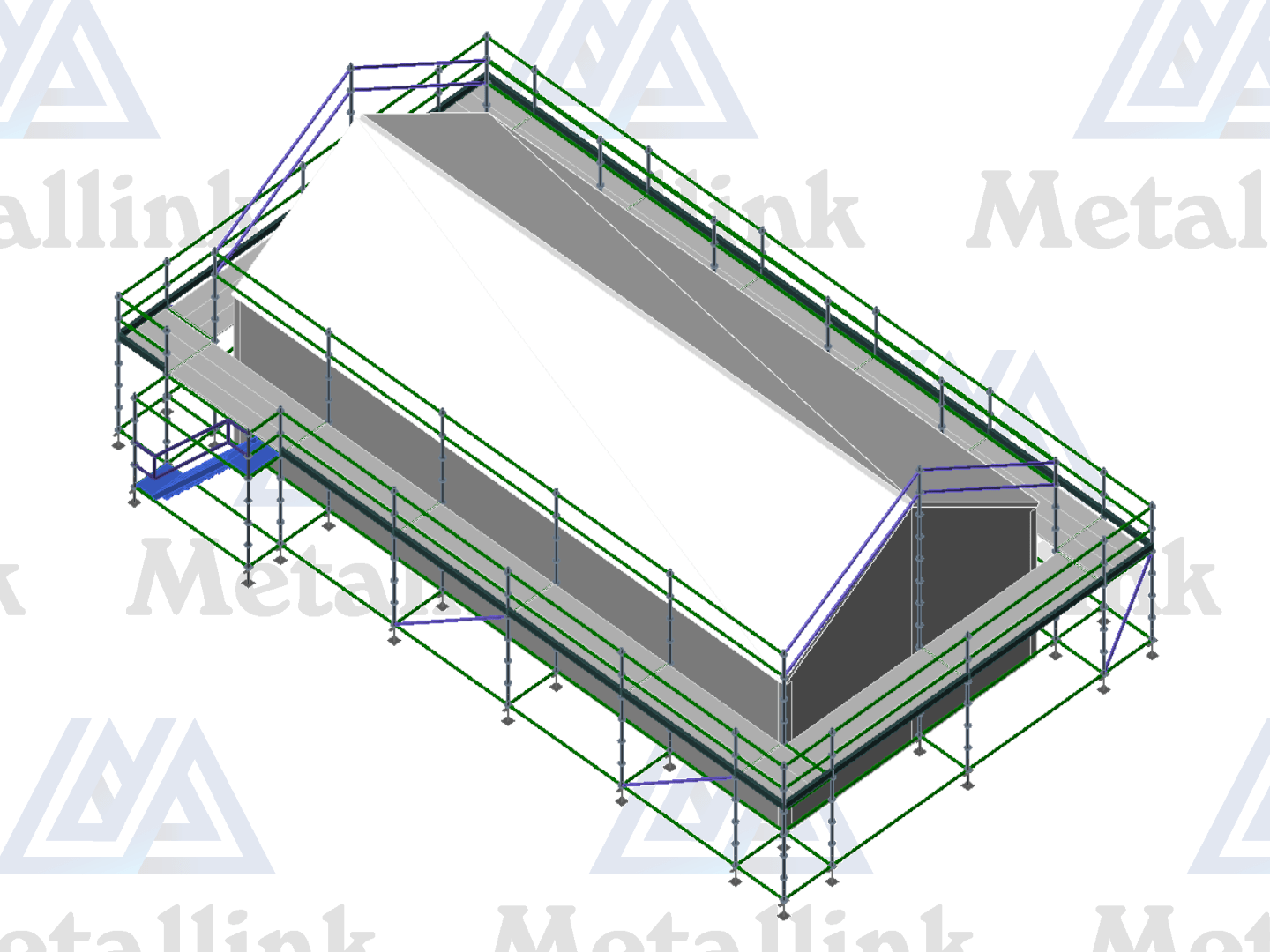Roof Edge Protection House Pack, 42m - Image 4