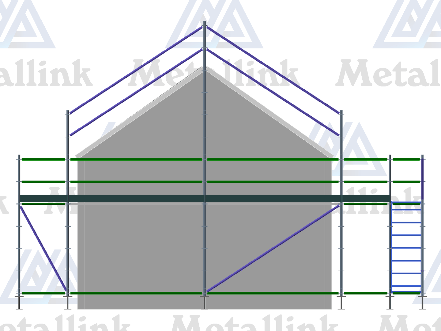 Roof Edge Protection House Pack, 42m - Image 5